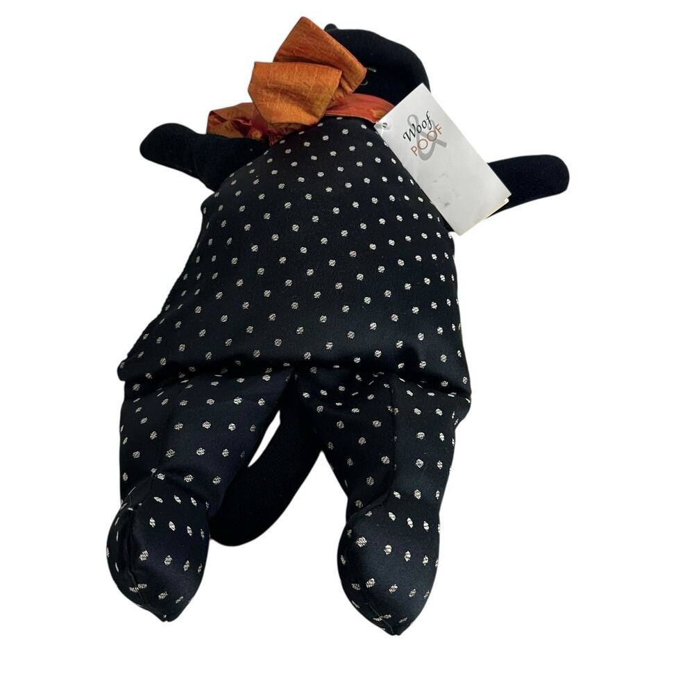 Woof & poof Halloween witch hat black cat Home Decor - Picture 4 of 10